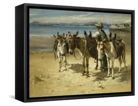 On the Sands, Morecombe-William Woodhouse-Framed Stretched Canvas