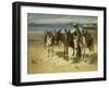 On the Sands, Morecombe-William Woodhouse-Framed Giclee Print