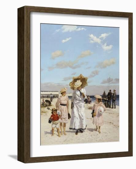 On the Sands-Julius Ehrentraut-Framed Giclee Print