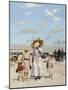 On the Sands-Julius Ehrentraut-Mounted Giclee Print