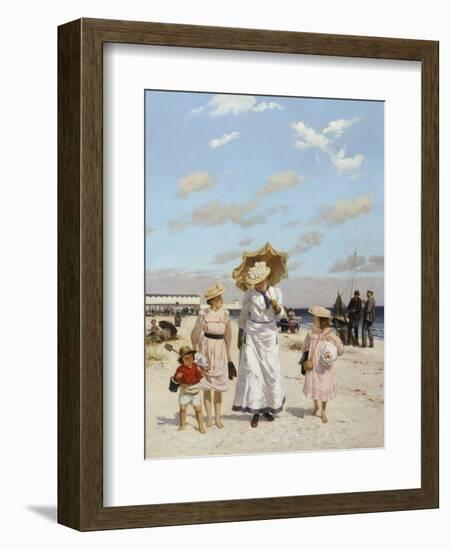 On the Sands-Julius Ehrentraut-Framed Giclee Print