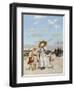 On the Sands-Julius Ehrentraut-Framed Giclee Print