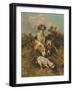 On the Scent, 1992 (Oil on Canvas)-John Emms-Framed Giclee Print