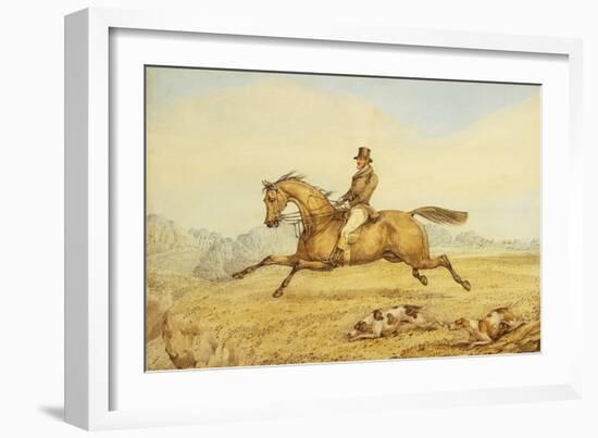 On the Scent-Henry Thomas Alken-Framed Giclee Print