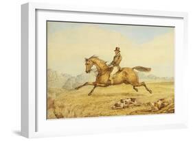 On the Scent-Henry Thomas Alken-Framed Giclee Print