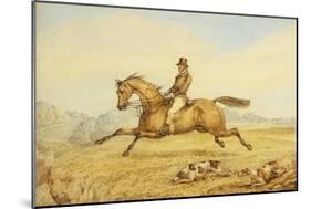 On the Scent-Henry Thomas Alken-Mounted Giclee Print