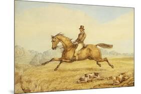 On the Scent-Henry Thomas Alken-Mounted Premium Giclee Print