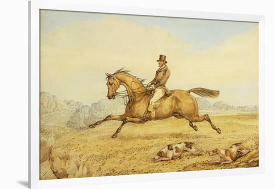 On the Scent-Henry Thomas Alken-Framed Premium Giclee Print