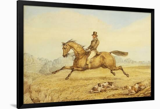 On the Scent-Henry Thomas Alken-Framed Premium Giclee Print