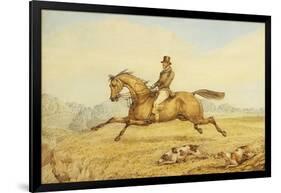 On the Scent-Henry Thomas Alken-Framed Premium Giclee Print