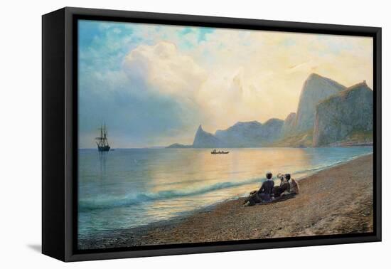 On the Sea-Shore-Parmigianino-Framed Stretched Canvas