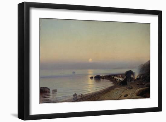 On the Seashore, 1882-Rufim Gavrilovich Sudkovsky-Framed Giclee Print