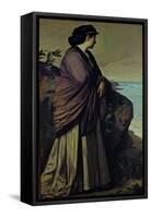 On the Seashore (Modern Iphigeni), 1875-Anselm Feuerbach-Framed Stretched Canvas