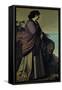 On the Seashore (Modern Iphigeni), 1875-Anselm Feuerbach-Framed Stretched Canvas