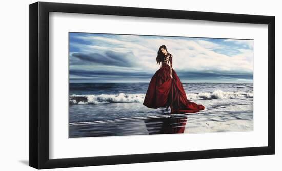 On the Seashore-Pierre Benson-Framed Art Print