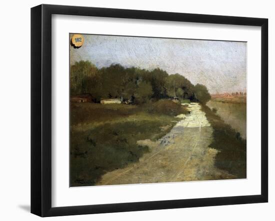 On the Seine-Federico Rossano-Framed Giclee Print