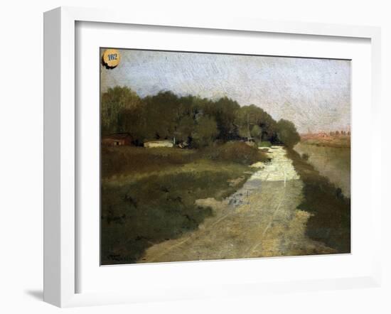 On the Seine-Federico Rossano-Framed Giclee Print