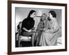 On the set ; Elizabeth Taylor and his parents, Francis and Sara Taylor. LOVE IS BETTER THAN EVER, 1-null-Framed Photo