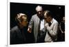 On the set, Woody Allen directs Gena Rowlands and Jacques Haussmann. ANOTHER WOMAN, 1988 directed b-null-Framed Photo