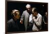 On the set, Woody Allen directs Gena Rowlands and Jacques Haussmann. ANOTHER WOMAN, 1988 directed b-null-Framed Photo