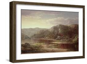 On the Shenandoah, C.1860-William Louis Sonntag-Framed Giclee Print