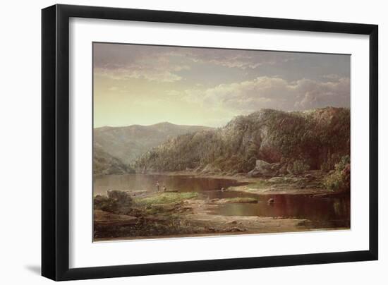 On the Shenandoah, C.1860-William Louis Sonntag-Framed Giclee Print