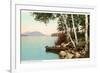 On the Shore of Georgian Bay, Canada-null-Framed Premium Giclee Print