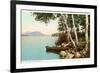 On the Shore of Georgian Bay, Canada-null-Framed Premium Giclee Print