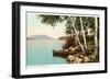 On the Shore of Georgian Bay, Canada-null-Framed Art Print