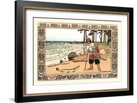 On the Shore-Ivan Bilibin-Framed Art Print