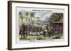 On the Shores of Lake Chad, French Sudan-null-Framed Giclee Print