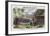 On the Shores of Lake Chad, French Sudan-null-Framed Giclee Print