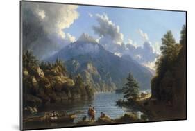 On the Shores of Loch Katrine-John Knox-Mounted Giclee Print