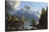 On the Shores of Loch Katrine-John Knox-Stretched Canvas