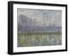 On the Shores of the Loing, 1896-Alfred Sisley-Framed Giclee Print