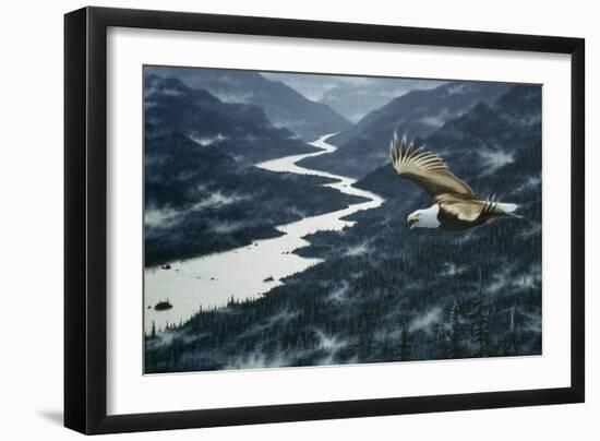 On the Silent Wings of Freedom-Jeff Tift-Framed Giclee Print