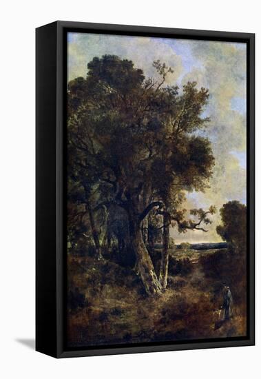 On the Skirts of the Forest, C1788-1821-John Crome-Framed Stretched Canvas