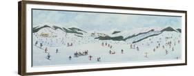 On the Slopes, 1995-Judy Joel-Framed Premium Giclee Print