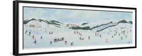 On the Slopes, 1995-Judy Joel-Framed Premium Giclee Print