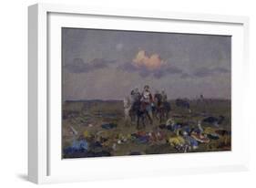 On the Snipes' Field-Andrei Petrovich Ryabushkin-Framed Giclee Print