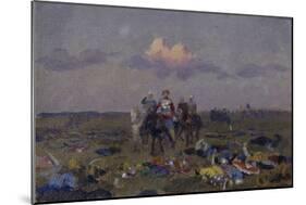 On the Snipes' Field-Andrei Petrovich Ryabushkin-Mounted Giclee Print