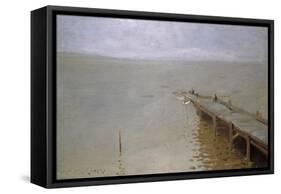 On the Sound-Thomas Jones Barker-Framed Stretched Canvas