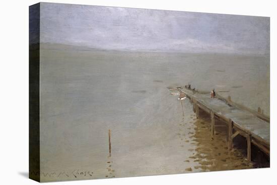 On the Sound-Thomas Jones Barker-Stretched Canvas