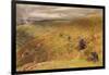 On the South Downs, 1879-Albert Goodwin-Framed Giclee Print