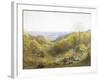 On the South Downs, England-Charles Gregory-Framed Giclee Print
