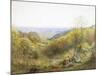 On the South Downs, England-Charles Gregory-Mounted Giclee Print