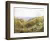 On the South Downs, England-Charles Gregory-Framed Premium Giclee Print