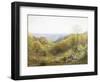 On the South Downs, England-Charles Gregory-Framed Premium Giclee Print