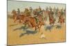 On the Southern Plains, 1907-Frederic Remington-Mounted Giclee Print