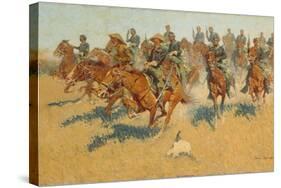 On the Southern Plains, 1907-Frederic Remington-Stretched Canvas